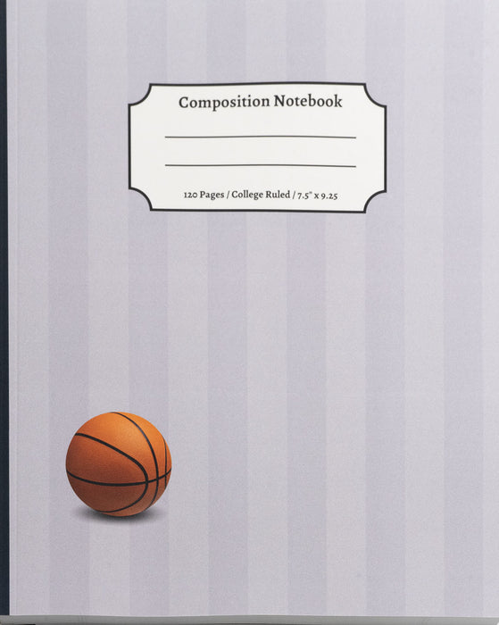 Composition Notebook | College Ruled (Medium Ruled, 7.1 mm spacing) | 120 Pages