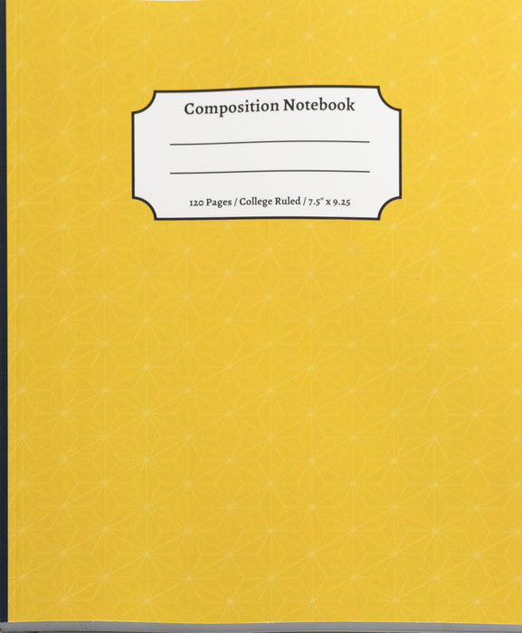 Composition Notebook | College Ruled (Medium Ruled, 7.1 mm spacing) | 120 Pages