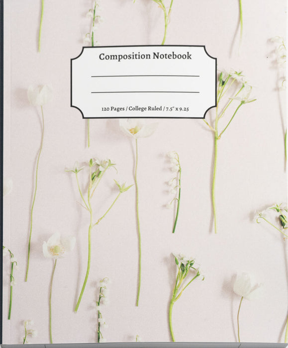 Composition Notebook | College Ruled (Medium Ruled, 7.1 mm spacing) | 120 Pages