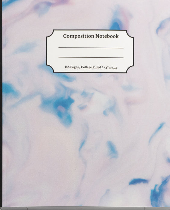 Composition Notebook | College Ruled (Medium Ruled, 7.1 mm spacing) | 120 Pages