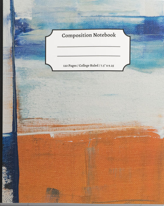 Composition Notebook | College Ruled (Medium Ruled, 7.1 mm spacing) | 120 Pages