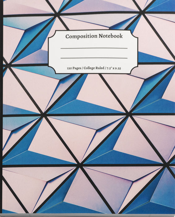 Composition Notebook | College Ruled (Medium Ruled, 7.1 mm spacing) | 120 Pages