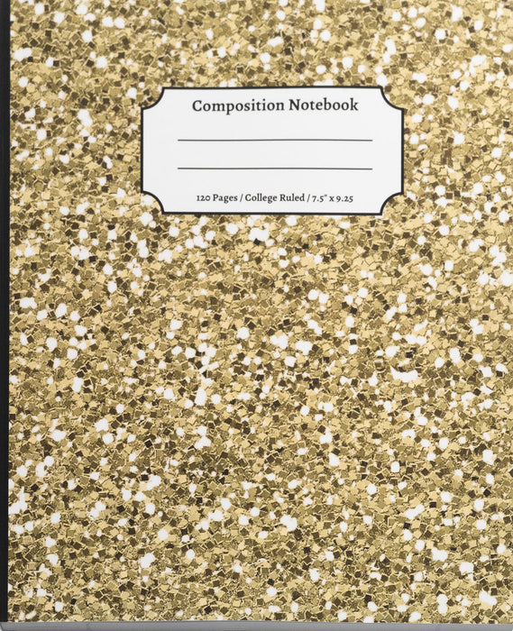 Composition Notebook | College Ruled (Medium Ruled, 7.1 mm spacing) | 120 Pages