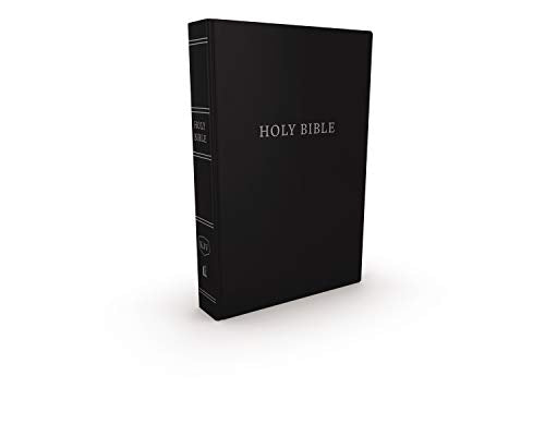 KJV, Pew Bible, Hardcover, Black, Red Letter, Comfort Print: Holy Bible, King James Version