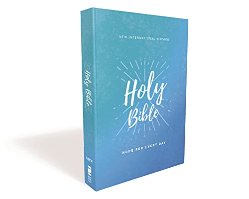 NIV, Holy Bible, Economy Edition, Paperback, Case of 40, Comfort Print: Hope for Every Day