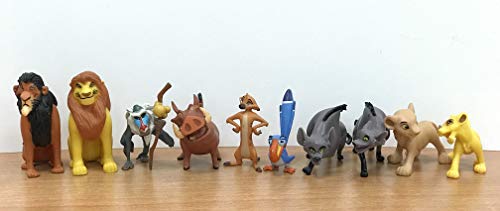 Phidal - Disney Lion King My Busy Books - 10 Figurines and a Playmat