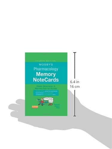 Mosby's Pharmacology Memory NoteCards: Visual, Mnemonic, and Memory Aids for Nurses