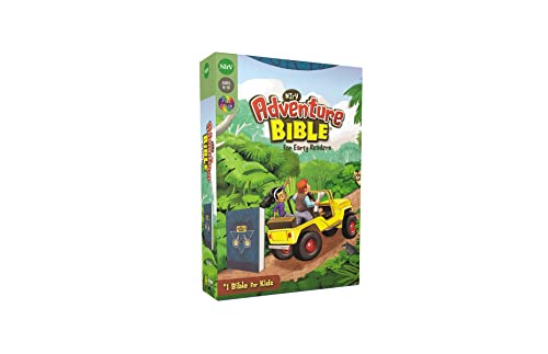 NIrV, Adventure Bible for Early Readers, Leathersoft, Blue, Full Color, Thumb Indexed Tabs