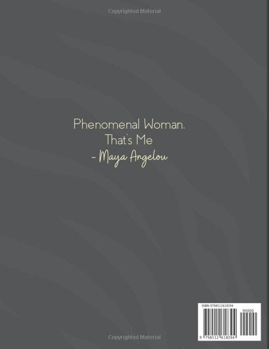 Black Phenomenal Woman: Five Year Planner 2021-2025 Monthly for Black Women (Includes Calendars, To Do Lists, Notes and Goals Section)