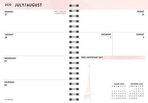 2021 C'est La F*cking Vie Planner: 17-Month Weekly Organizer (Get Shit Done Monthly, Includes Stickers, Thru December 2021)