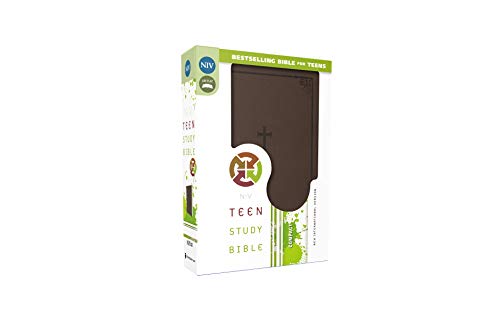 NIV, Teen Study Bible, Compact, Leathersoft, Brown