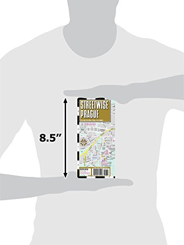 Streetwise Prague Map - Laminated City Center Street Map of Prague, Czech Republic