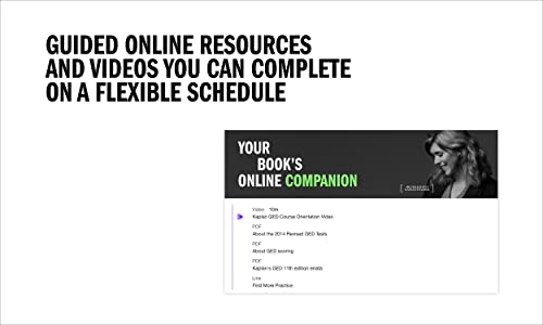 GED Test Prep Plus 2022-2023: Includes 2 Full Length Practice Tests, 1000+ Practice Questions, and 60 Hours of Online Video Instruction (Kaplan Test Prep)