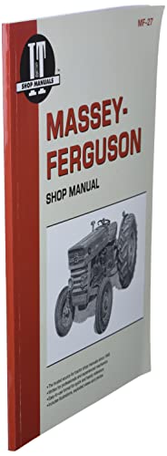 Massey Ferguson Shop Manual Models MF135 MF150 & MF165 (Manual Mf-27)