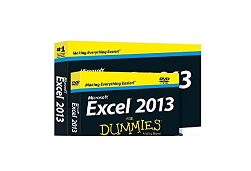 Excel 2013 For Dummies, Book + DVD Bundle