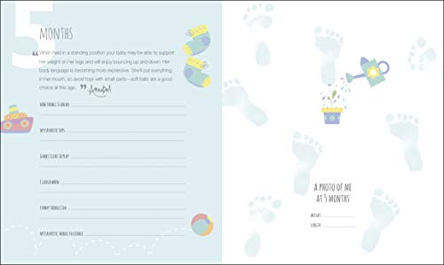 Baby's First Year: Memories for Life - A Keepsake Journal of Milestone Moments