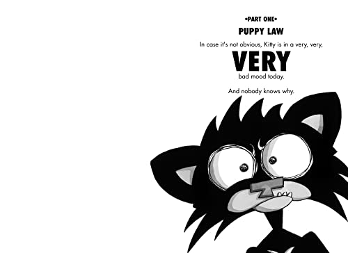 Bad Kitty: Puppy's Big Day (classic black-and-white edition)