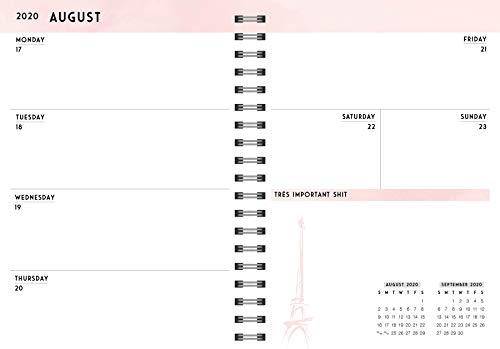 2021 C'est La F*cking Vie Planner: 17-Month Weekly Organizer (Get Shit Done Monthly, Includes Stickers, Thru December 2021)