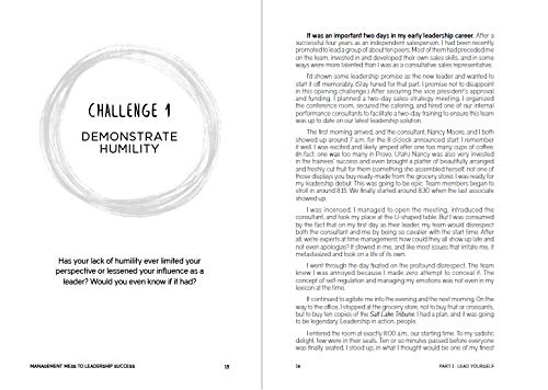 Management Mess to Leadership Success: 30 Challenges to Become the Leader You Would Follow (Wall Street Journal Best Selling Author, Leadership Mentoring & Coaching) (Mess to Success)