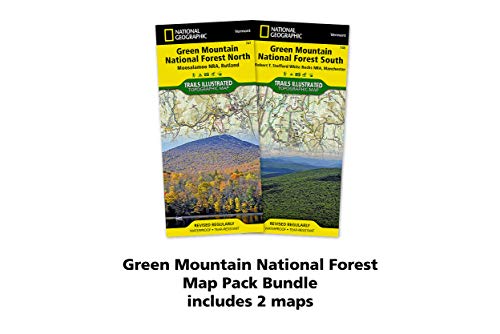 Green Mountain National Forest [Map Pack Bundle] (National Geographic Trails Illustrated Map)