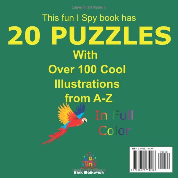 I Spy Birds: A Fun Guessing Game Picture Book for Kids Ages 2-5, Toddlers and Kindergartners ( Picture Puzzle Book for Kids ) (I Spy Books for Kids)