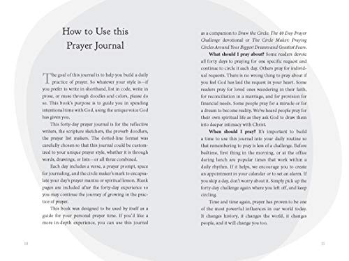 Draw the Circle Prayer Journal: A 40-Day Experiment