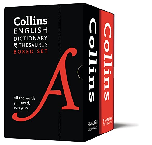 Collins English Dictionary and Thesaurus Boxed Set