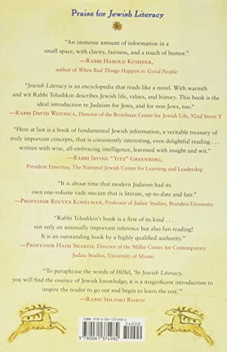 Jewish Literacy Revised Ed: The Most Important Things to Know About the Jewish Religion, Its People, and Its History