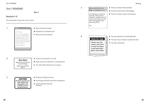 Collins Cambridge English – Practice Tests for B1 Preliminary: PET