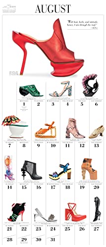 365 Days of Shoes Picture-A-Day Wall Calendar 2022: A Year of Gorgeous, Chic, Sexy, Classic, and Avant Garde Footwear.