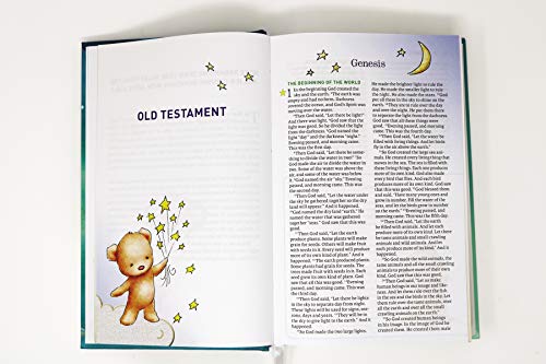 ICB, Bedtime Devotions with Jesus Bible, Hardcover: International Children's Bible