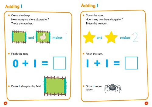 First Sums: Wipe-Clean Activity Book (Collins Easy Learning Preschool)