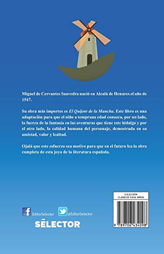 El Quijote de la Mancha (Clasicos para Ninos) (Spanish Edition)