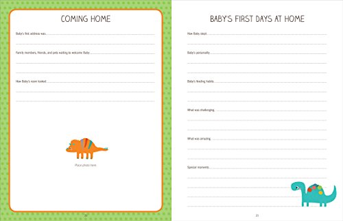 Baby's Book: The First Five Years -- Dinosaurs