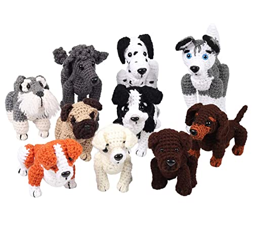 Crochet Dogs: 10 Adorable Projects for Dog Lovers (Crochet Kits)