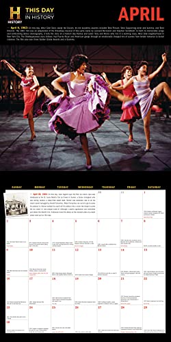 2023 History Channel This Day in History Wall Calendar: 365 Remarkable People, Extraordinary Events and Fascinating Facts (Hanging Monthly Photography Calendar & Gift) (Moments in HISTORY™ Calendars)