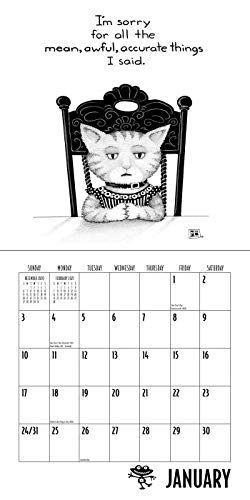 Mary EngelDark 2021 Wall Calendar: From the Shadier Side of Mary Engelbreit