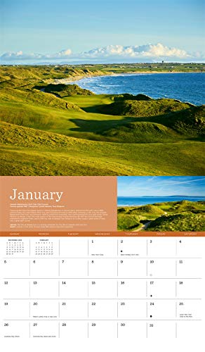 Planet Golf 2020 Wall Calendar