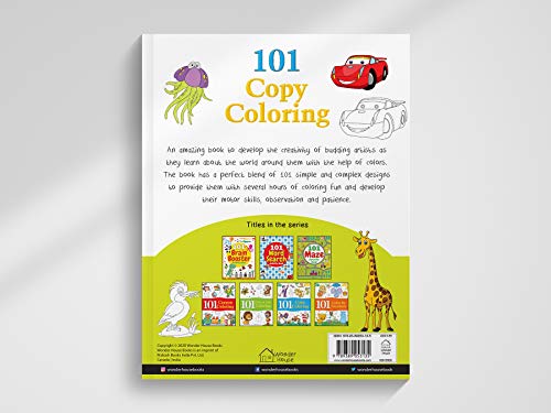 101 Copy Coloring (101 Fun Activities)