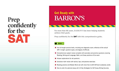 SAT Premium Study Guide with 7 Practice Tests (Barron's Test Prep)