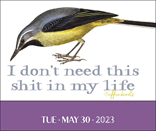 Effin' Birds 2023 Day-to-Day Calendar