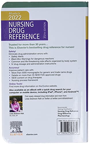 Mosby's 2022 Nursing Drug Reference (Skidmore Nursing Drug Reference)