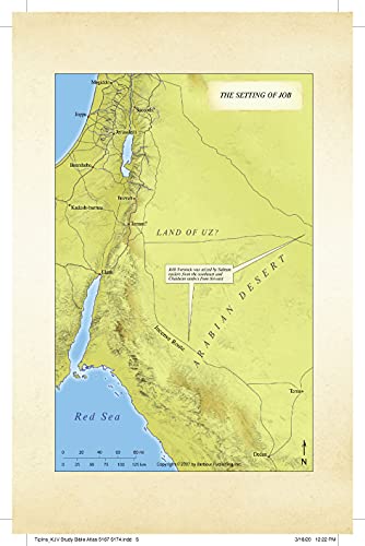 The KJV Study Bible: Atlas Edition [Wildflower Bouquet Thumb Indexed]