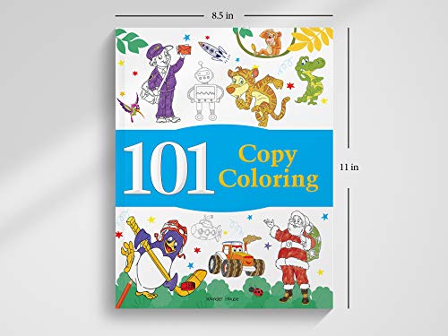 101 Copy Coloring (101 Fun Activities)