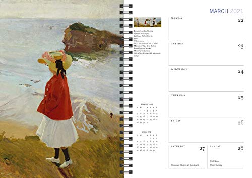 Impressionism 16-Month 2020-2021 Engagement Calendar