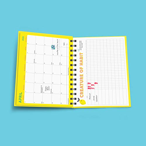 2021 Choose Happy Planner: 17-Month Weekly Happiness Planner with Stickers (Inspirational Monthly Planner for Women, Thru December 2021)