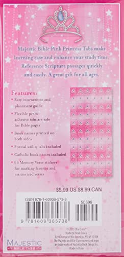 Princess Bible Tabs (Majestic™ Bible)