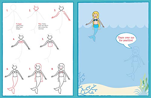 Learn to Draw... Unicorns, Mermaids & More (Easy Step-by-Step Drawing Guide)