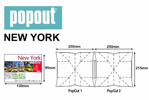 New York PopOut Map (PopOut Maps)