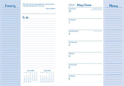 2021 Amy Knapp's Family Organizer: 17-Month Weekly Planner for Mom (Includes Stickers, Thru December 2021)